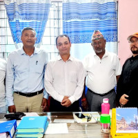 महासचिव पोखरेलद्वारा दाङ क्षेत्र नं. २ मा उम्मेदवारी दर्ता