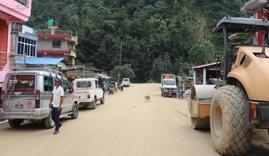 बागलुङमा सवारी भाडादर कार्यान्वयन भएन