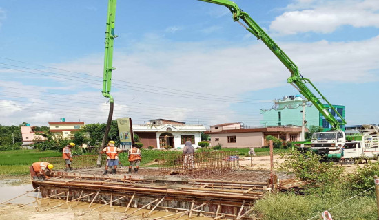 एक महिनामा एक प्रतिशत प्रगति