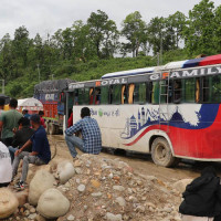 बागलुङमा सवारी भाडादर कार्यान्वयन भएन
