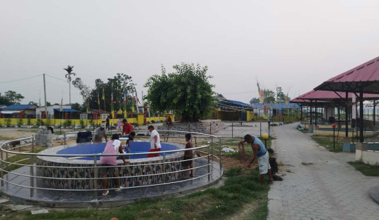 गाँजीपुर राजनीतिक पर्यटकीय स्थल बन्दै
