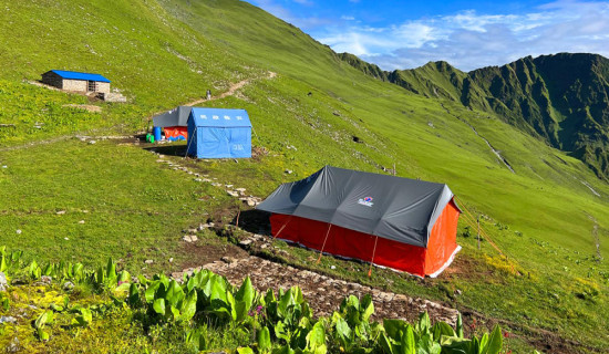 पर्यटक तानिरहेको बुकीपाटनमा ‘गोठबास’ले सहज