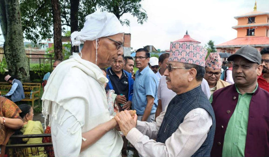 उपसभापति खड्काद्वारा थानी परिवारप्रति समवेदना प्रकट