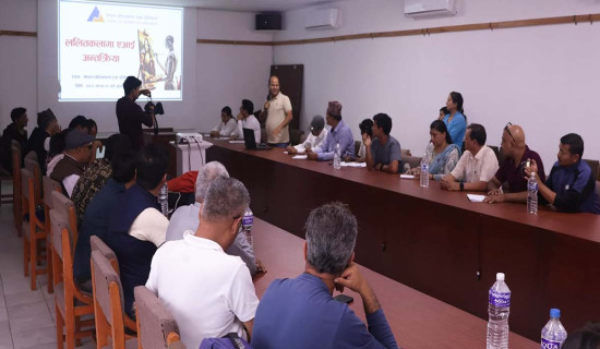 ‘ललितकलामा एआई’ विषयक कार्यक्रम