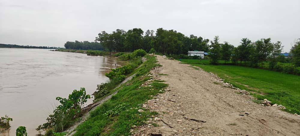 सदरमुकाम नै डुबानको जोखिममा