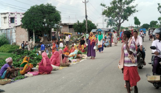 स्थानीय हाटबजार व्यवस्थित गर्नुपर्ने माग
