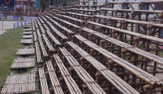 प्याराफिटसहित खेलमैदानमा वर्षेनी लाखौँ खर्च