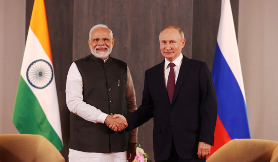 रुस र भारतले पुटिन-मोदी वार्ताका लागि मिति तय गर्ने