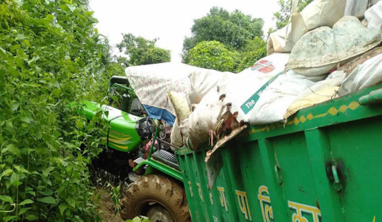 वर्षाले फोहोर व्यवस्थापन प्रभावित