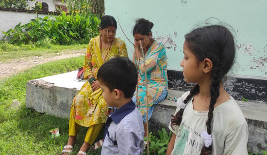बच्चाको कानको मुन्द्रा लुट्न थालेपछि स्थानीय त्रसित