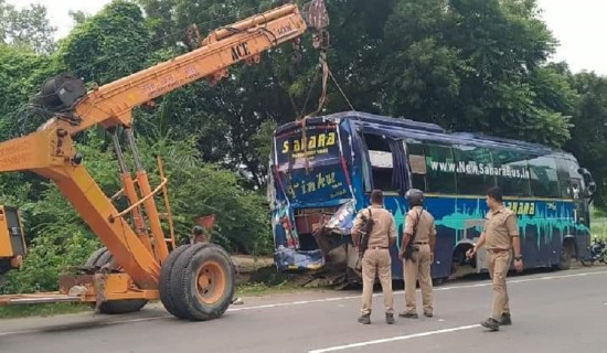 भारतमा बस दुर्घटना हुँदा चार नेपालीको मृत्यु, १४ घाइते