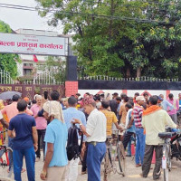 आम्दा अस्पताल तोडफोड