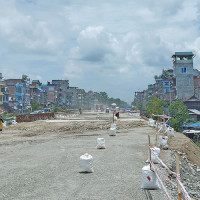 रामेछापको विभिन्न ठाउँमा सडक अवरुद्ध