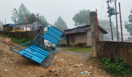 स्वास्थ्य चौकीमा वितण्डा मच्चाउने युवा पक्राउ