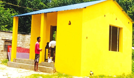 ५२ विपन्न परिवारलाई नयाँ घर हस्तान्तरण