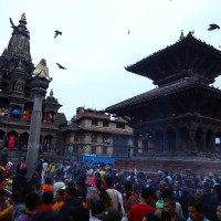 बङ्गलामुखीमा दर्शनार्थीको भीडभाड [फोटोफिचर]