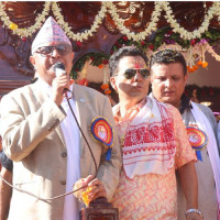 ओलाङचुङगाेलालाई केन्द्रबिन्दु बनाएर भूकम्प