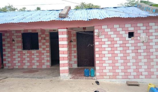 बाँके र बर्दियामा तीन हजार घर निर्माण