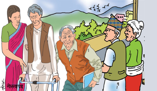 सहरमा ज्येष्ठ नागरिक खोज्दै गाउँपालिका