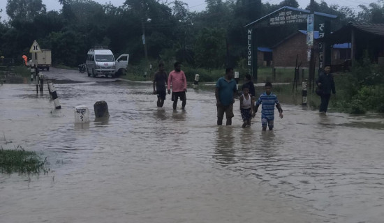 तीन वर्षमा पनि पूरा भएन सडक