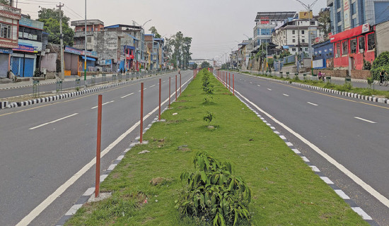 महानगरका सडक कालोपत्रे