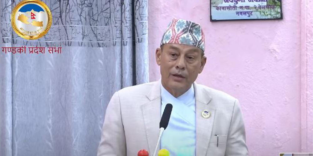 गण्डकी प्रदेशमा अपाङ्गता सम्बन्धी विधेयक पारित