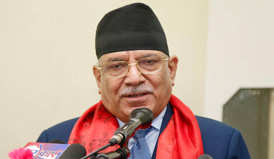अध्यक्ष दाहालद्वारा रवि लामिछानेसँग भेट