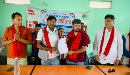 लुम्बिनी प्रदेशमा नेपाल प्रेस युनियनको सदस्यता अभियान सुरू