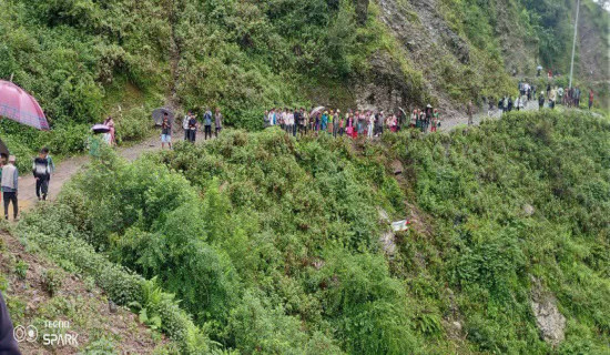 दार्चुलामा जिप दुर्घटना : दस जना घाइते