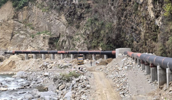 गोरखामा जलविद्युत् आयोजना निर्माण हुँदै