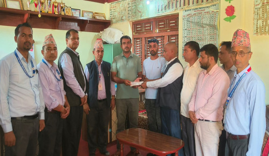 दुई सामुदायिक विद्यालयमा अक्षयकोष स्थापना