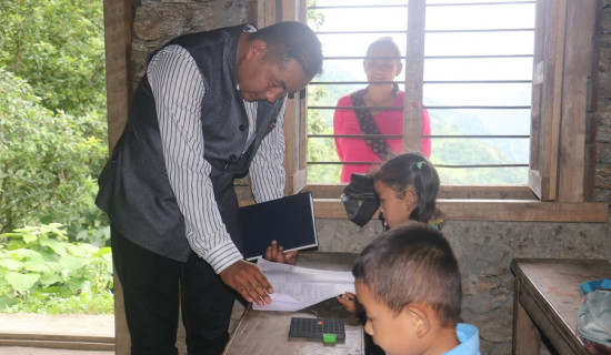 शैक्षिक सुधारका लागि गाउँपालिकाले थाल्यो विद्यालय अनुगमन