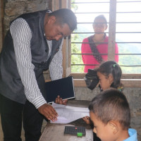 भर्ना अभियानमा सकृय विद्यालयकै बालवालिका