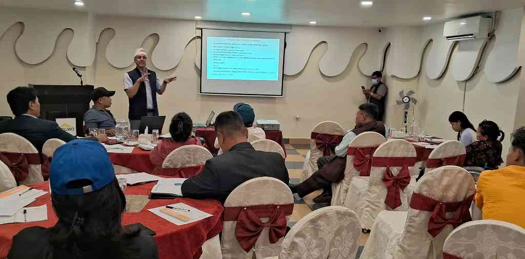 आदिवासीहरुको क्षमता अभिबृद्धिका लागि प्रशिक्षण
