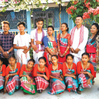सरकारी विद्यालयका बालबालिका कम्प्युटर तालिम
