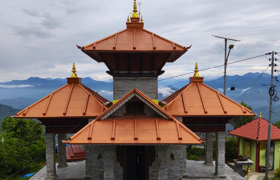 भाडगाउँको शिवालय मन्दिर ३७ वर्षपछि पुनर्निर्माण
