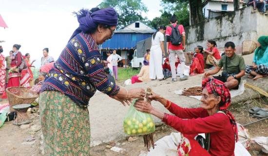 नोट नभए पनि चल्छ हाट, चाहिँदैन नगद, वस्तु नै साटासाट