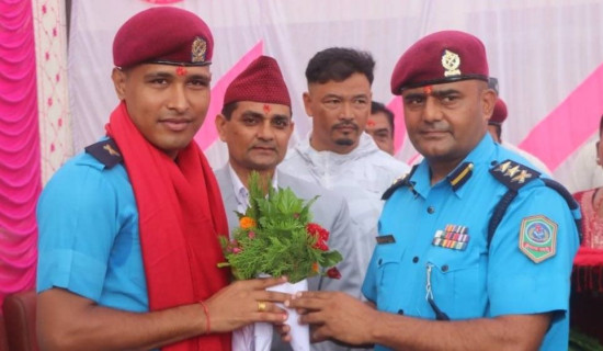 कालिका नगरमा नयाँ प्रहरी निरीक्षक