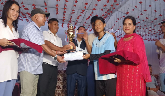 गोरखा कप भलिबलको छात्र–छात्रा दुबै उपाधि गोरखा मावि घोराहीलाई