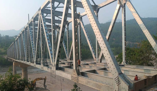 अन्तिम चरणमा कालीगण्डकी पक्की पुल