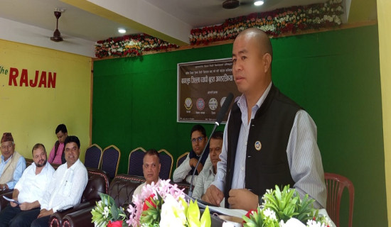 तिम्बुङ पोखरी ट्रेल रनको तयारी