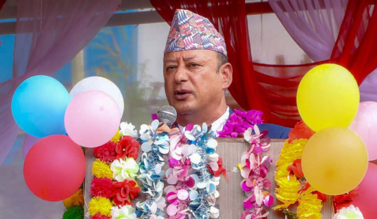 सङ्खुवासभामा पाँच हजार मेगावाट विद्युत सम्भावना छ : ऊर्जामन्त्री खड्का