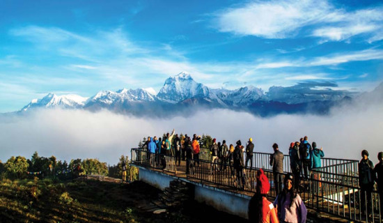 अठासी हजारभन्दा बढी पर्यटक आगमन