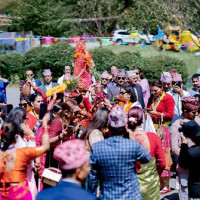 भण्डारीद्वारा अमेरिकी संसदमा शपथ ग्रहण