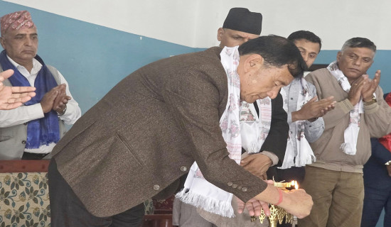 साहित्य सर्जकले गरे सिर्जना वाचन