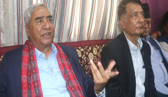 वर्तमान गठबन्धन सरकारले निरन्तरता पाउँछ : सभापति देउवा
