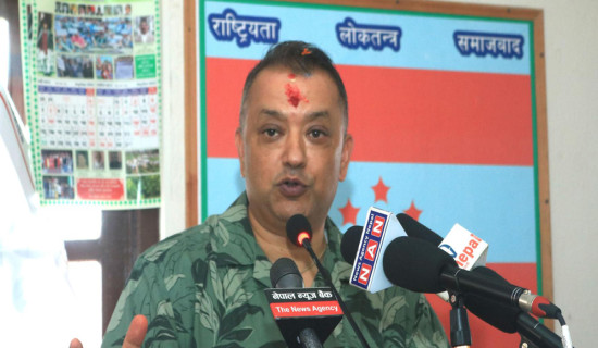 व्यक्तिको गल्ती पार्टीले जिम्मा लिँदैनः महामन्त्री थापा