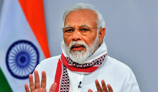 अमेरिकासँगको सम्बन्ध सकारात्मक रहेको भारतका प्रधानमन्त्री मोदीको भनाइ