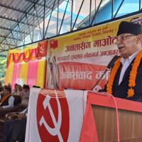 माओवादीप्रति जनताको आशा, भरोसा र साथ छः अध्यक्ष प्रचण्ड