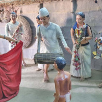 राँगाले हान्दा बालक घाइते